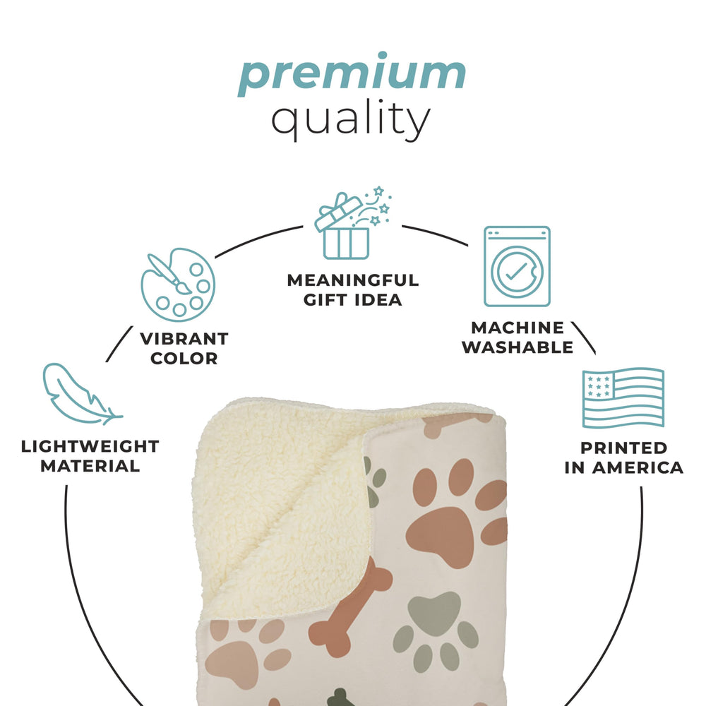 Karisma Decor plush blanket with hemmed edge adds durable, polished finish.