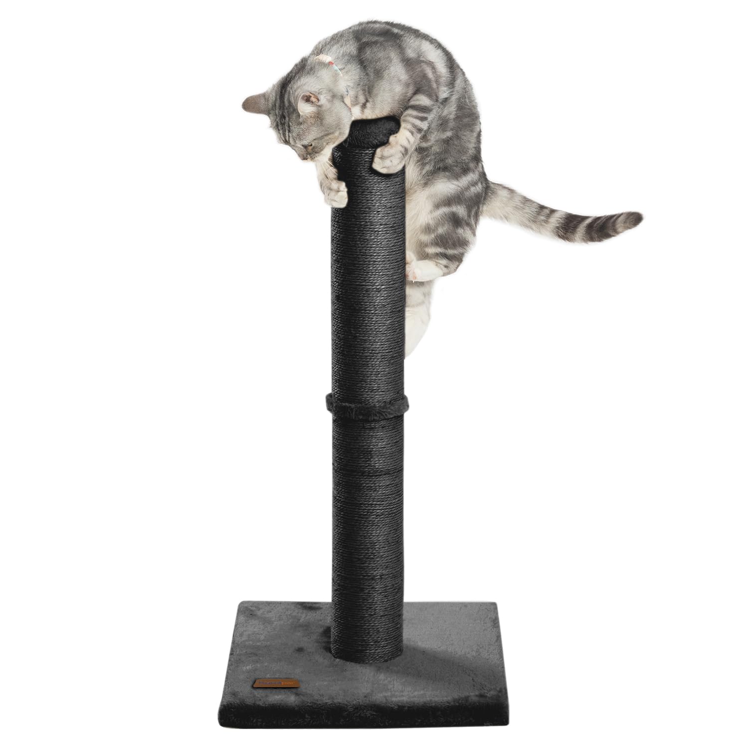 Karolpar post suits large cats seeking a safe scratching outlet.