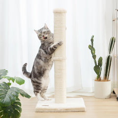 Large-diameter Karolpar post ideal for bigger cats in a lounge setting.