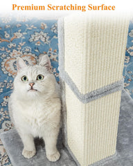 Karolpar removable cover keeps the scratch post clean and hygienic.