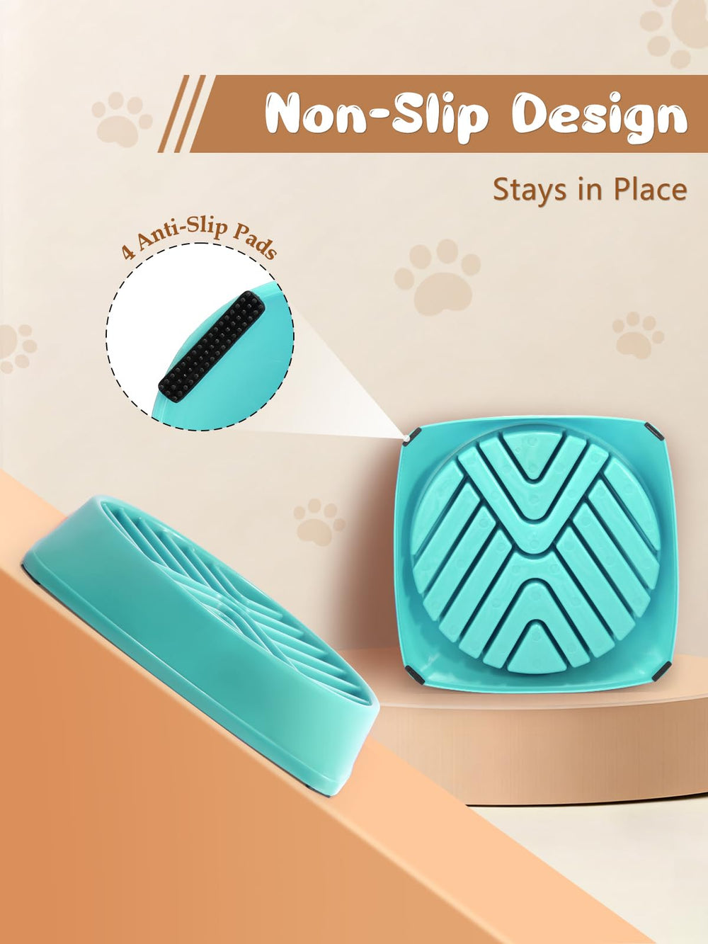Smooth, easy-to-clean surface keeps mealtime tidy after busy days.