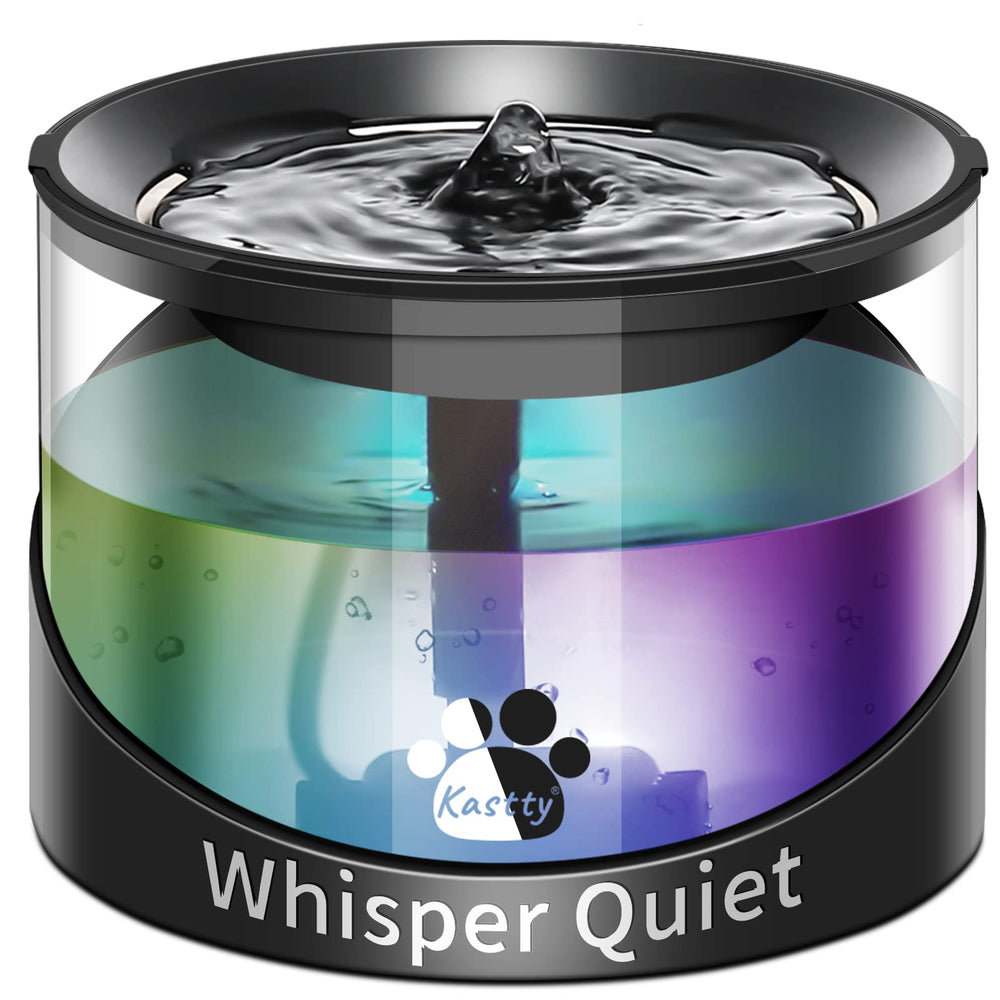 Kastty cat water fountain 2.2L reservoir enabling continuous hydration