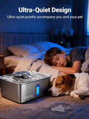 Kastty ultra-quiet 25dB pump supports peaceful hydration at home