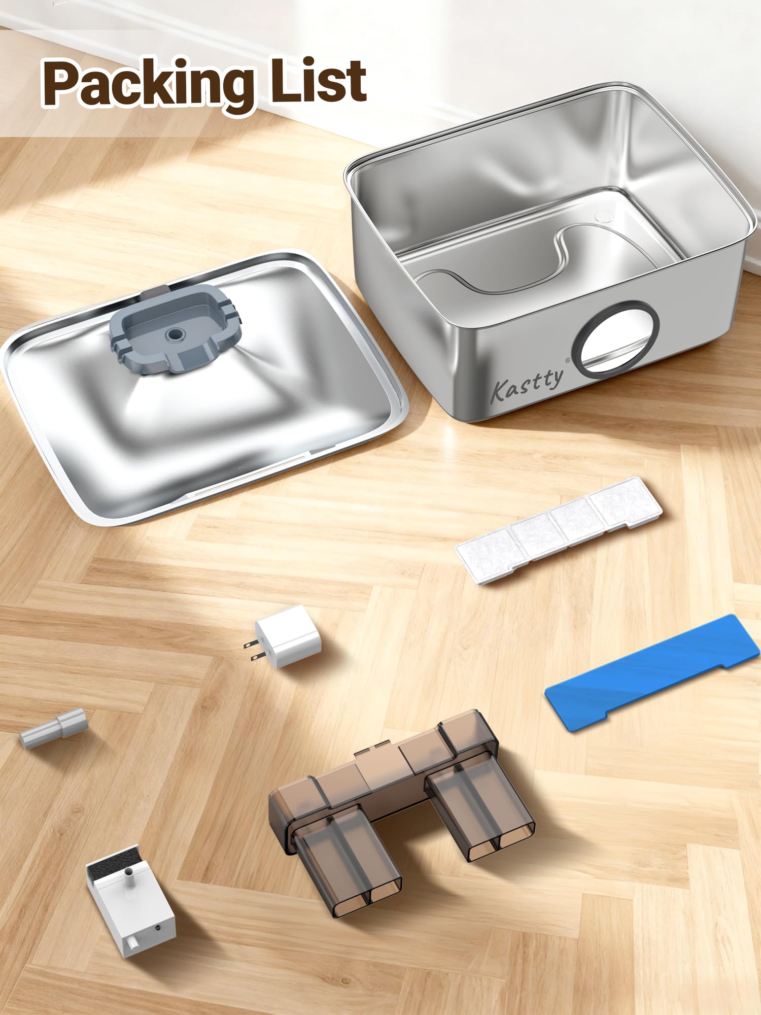 Kastty easy-clean design supports quick maintenance between uses.