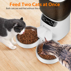 Katalic automatic feeder 5l storage shows large visible reservoir
