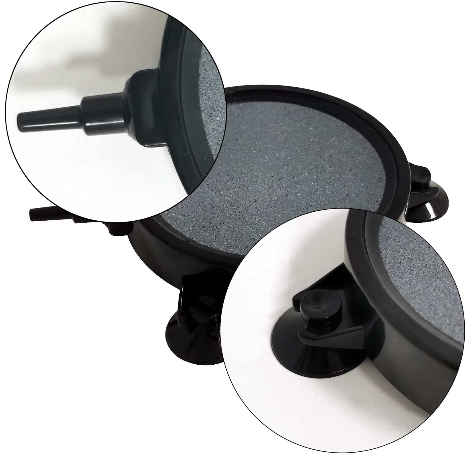 kathson air stone disc creates vibrant aeration for fish and plants