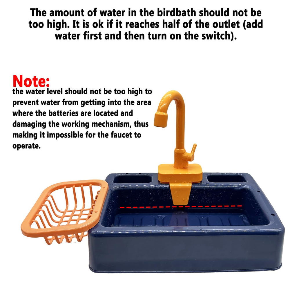 Kathson bathtubs can double as a children’s toy when not used for birds.