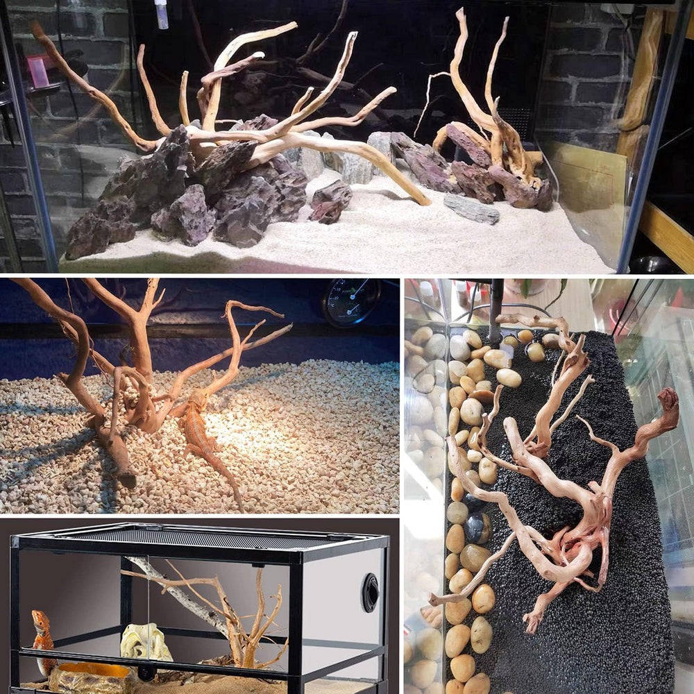 kathson bendable vine shows flexible lifelike decoration for reptile tanks.