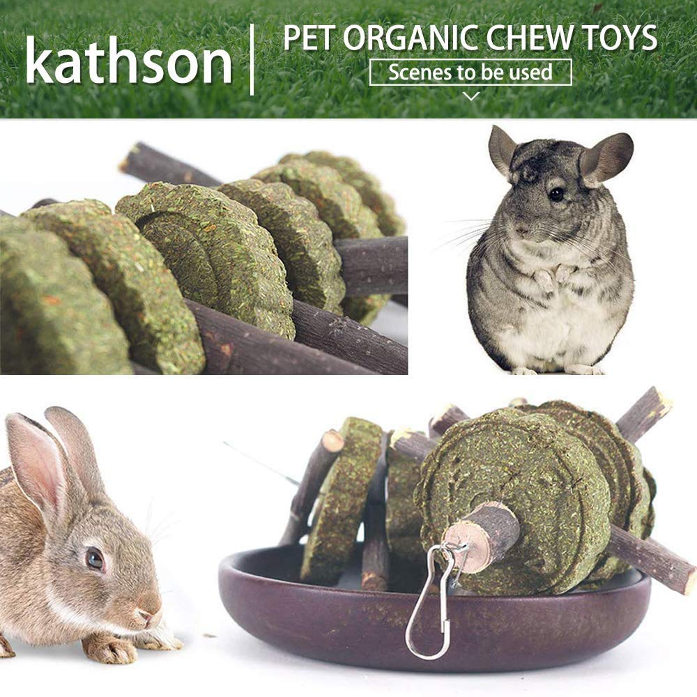 Kathson cage enrichment chew toy helps reduce boredom.