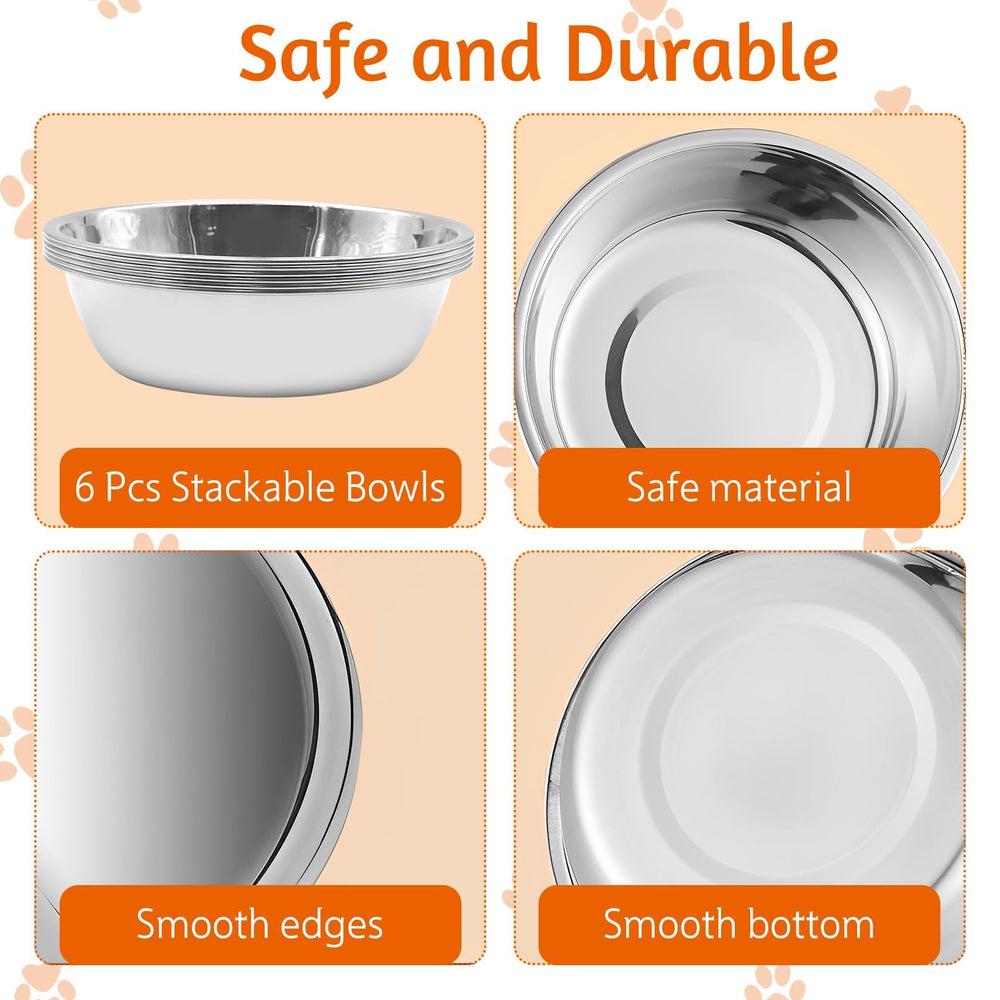 Kathson dishwasher-safe bowls enabling quick cleaning after meals.