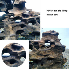 Kathson driftwood aquarium decor variety demonstrated for realistic tank landscaping