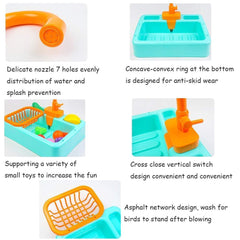 Kathson durable non-toxic bird bath material ensures safe, long-lasting use.