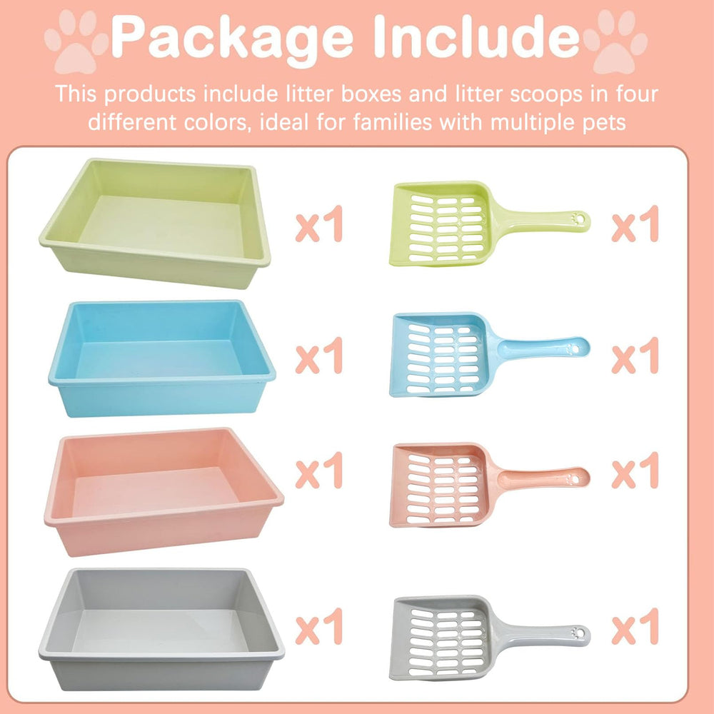 Kathson litter box scoop included highlights convenient cleaning for households with multiple pets.