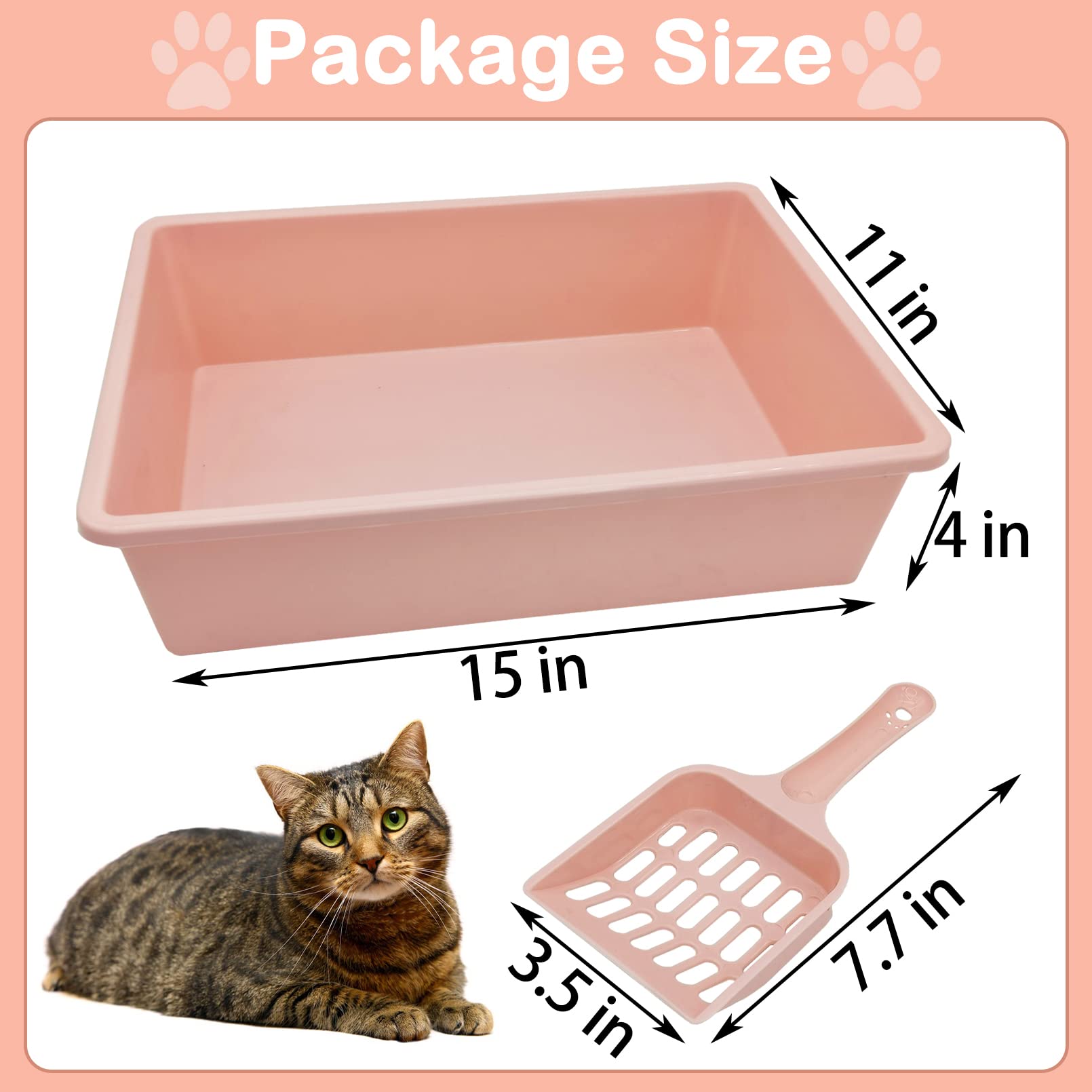 Kathson multipurpose litter tray doubles as a pet bath box