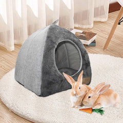 Kathson Rabbit Bed Cushion close-up, soft padding for comfy naps