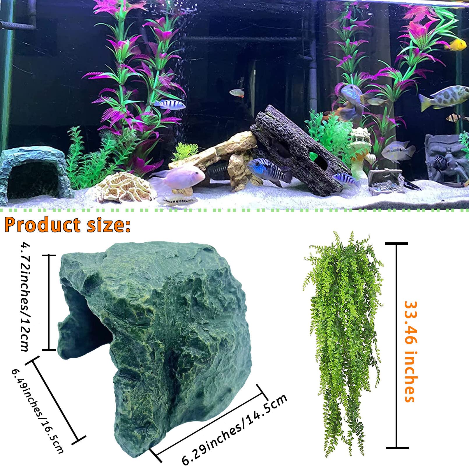 Kathson Reptile Rock Texture Closeup highlights realistic resin surface for camouflage.