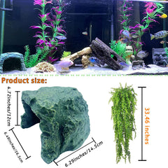 Kathson Reptile Rock Texture Closeup highlights realistic resin surface for camouflage.