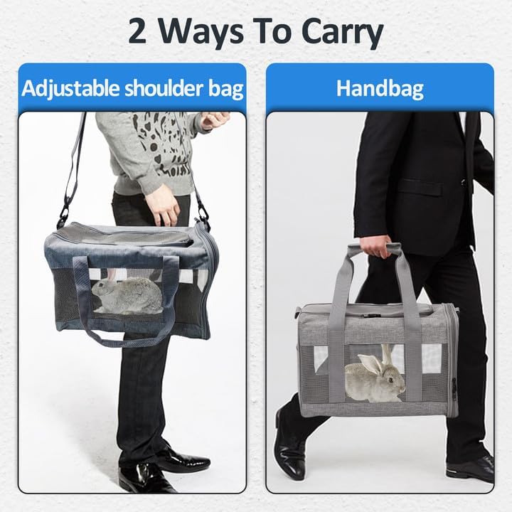 kathson carrier bag inner pad enhances pet comfort during outings