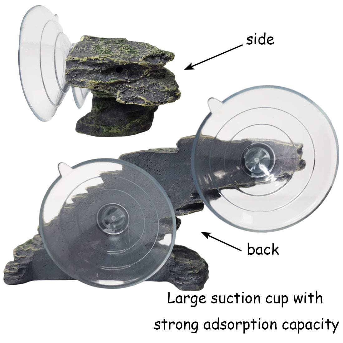 Kathson Turtle Basking Platform durability in water-safe resin resists deformation.