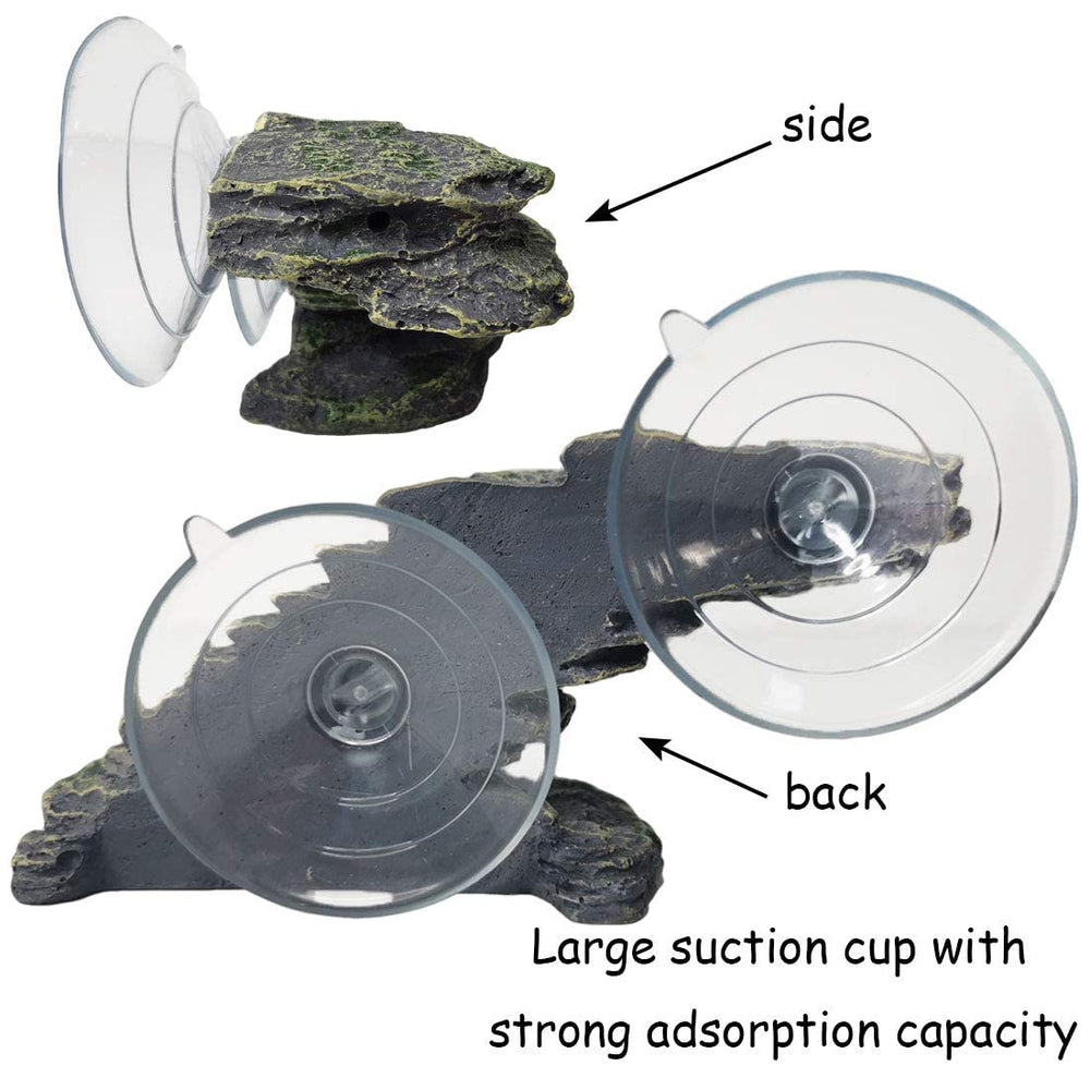 Kathson Turtle Basking Platform durability in water-safe resin resists deformation.