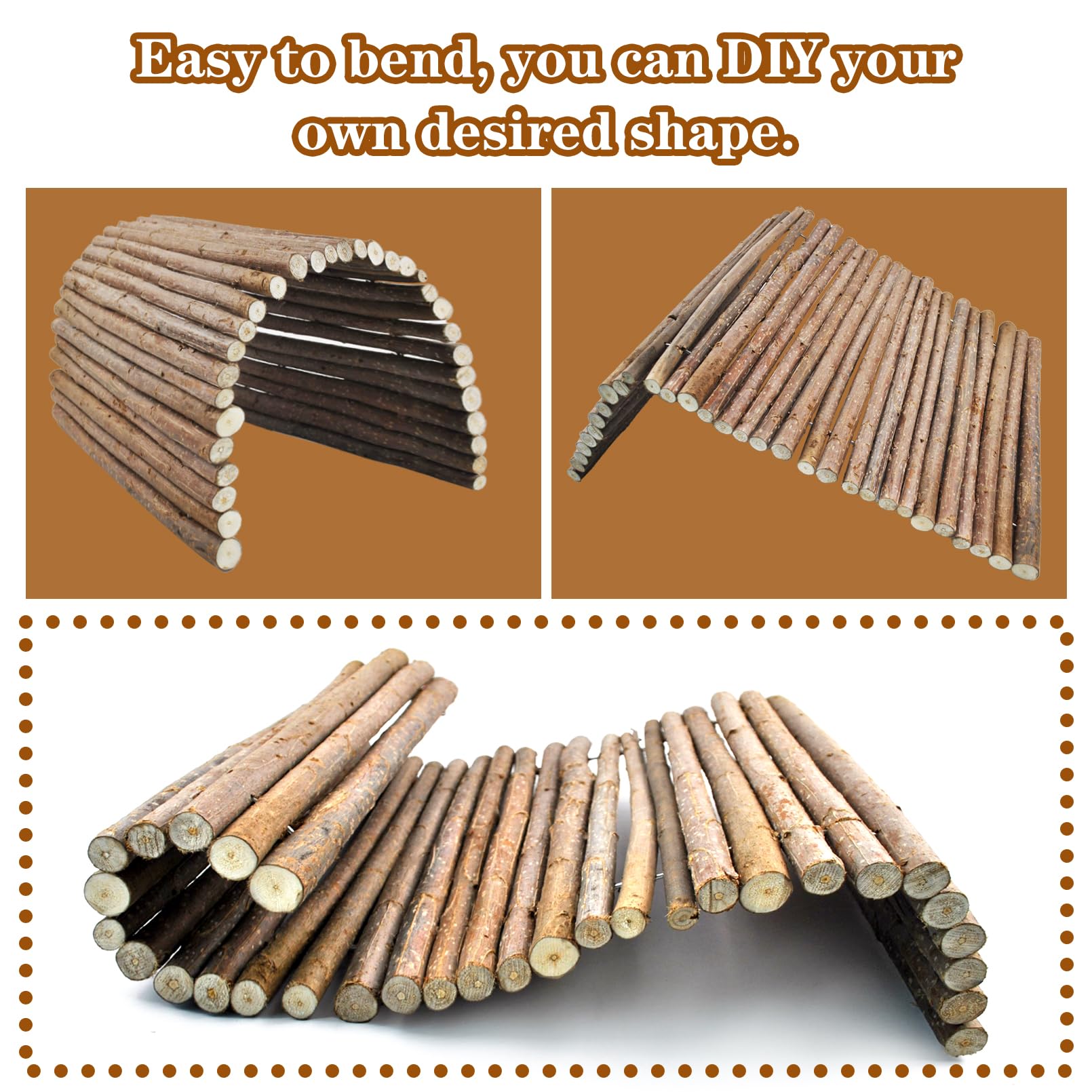 Kathson wooden-tunnel-habitat demonstrates climbing and balance opportunities.