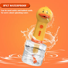 Katoggy electric foaming dispenser features 350ml capacity for longer baths between refills.