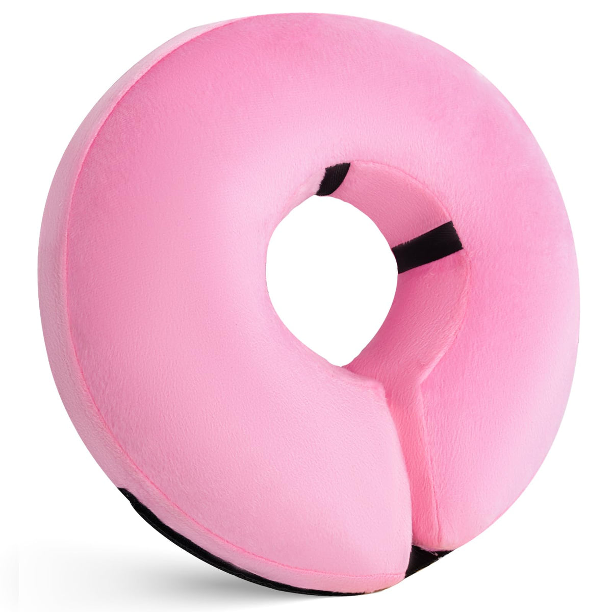 Katoggy inflatable dog cone collar with adjustable strap for a secure fit.