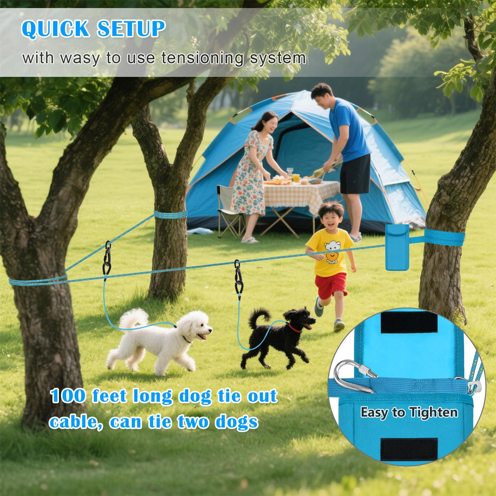 KATOLK knot-a-hitch dog hitching system demonstrates quick tightening for secure training sessions