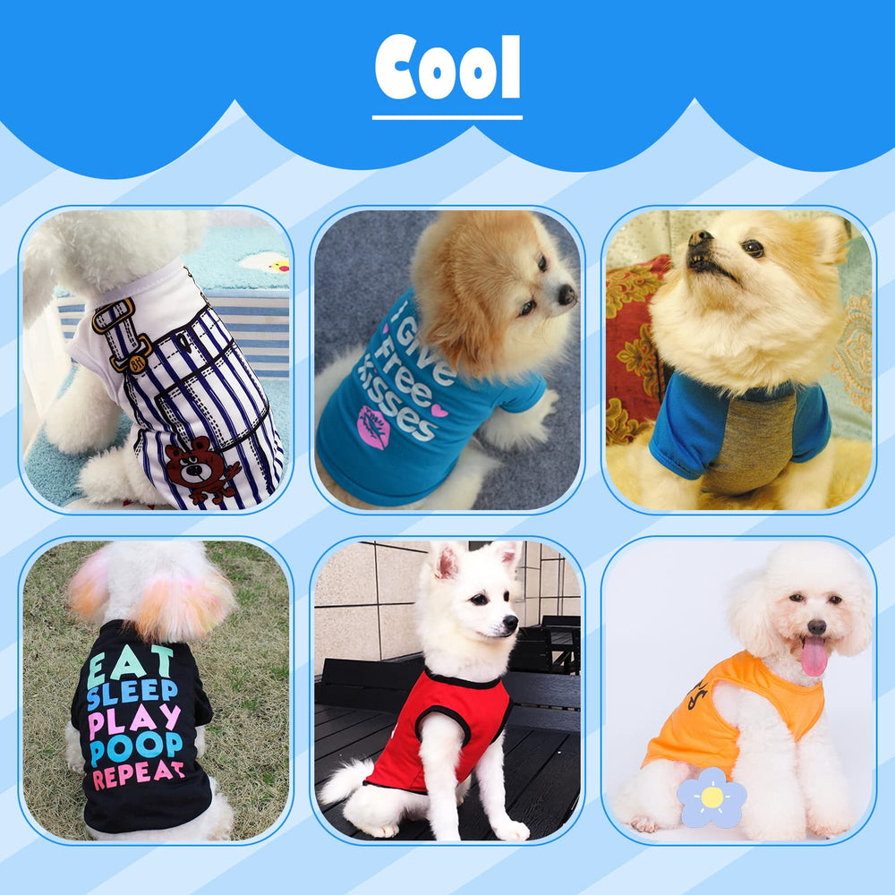 KATOLK sleeveless dog vest enables easy on/off and comfy movement.