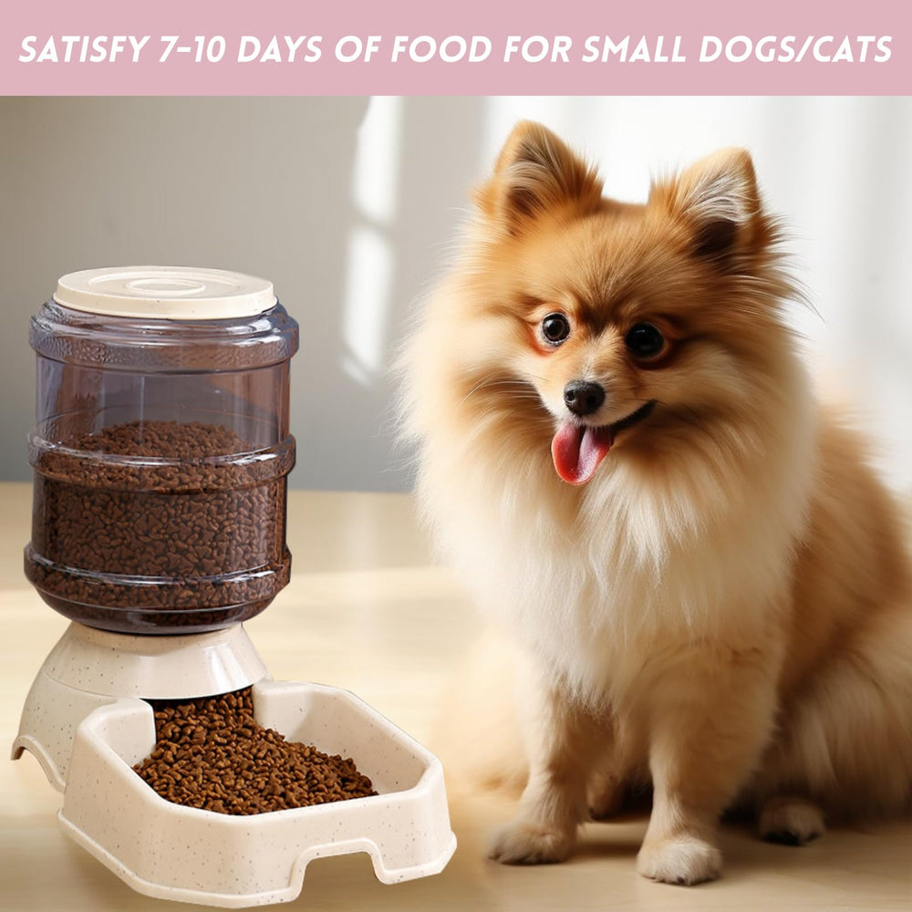kattypet clear recyclable plastic container lets you monitor levels at a glance