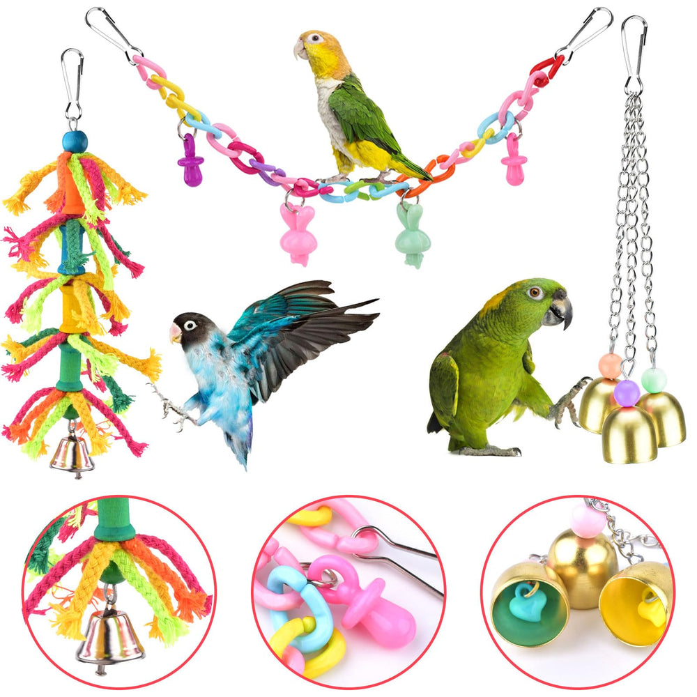 KATUMO parrot ladder attachment encourages climbing and activity