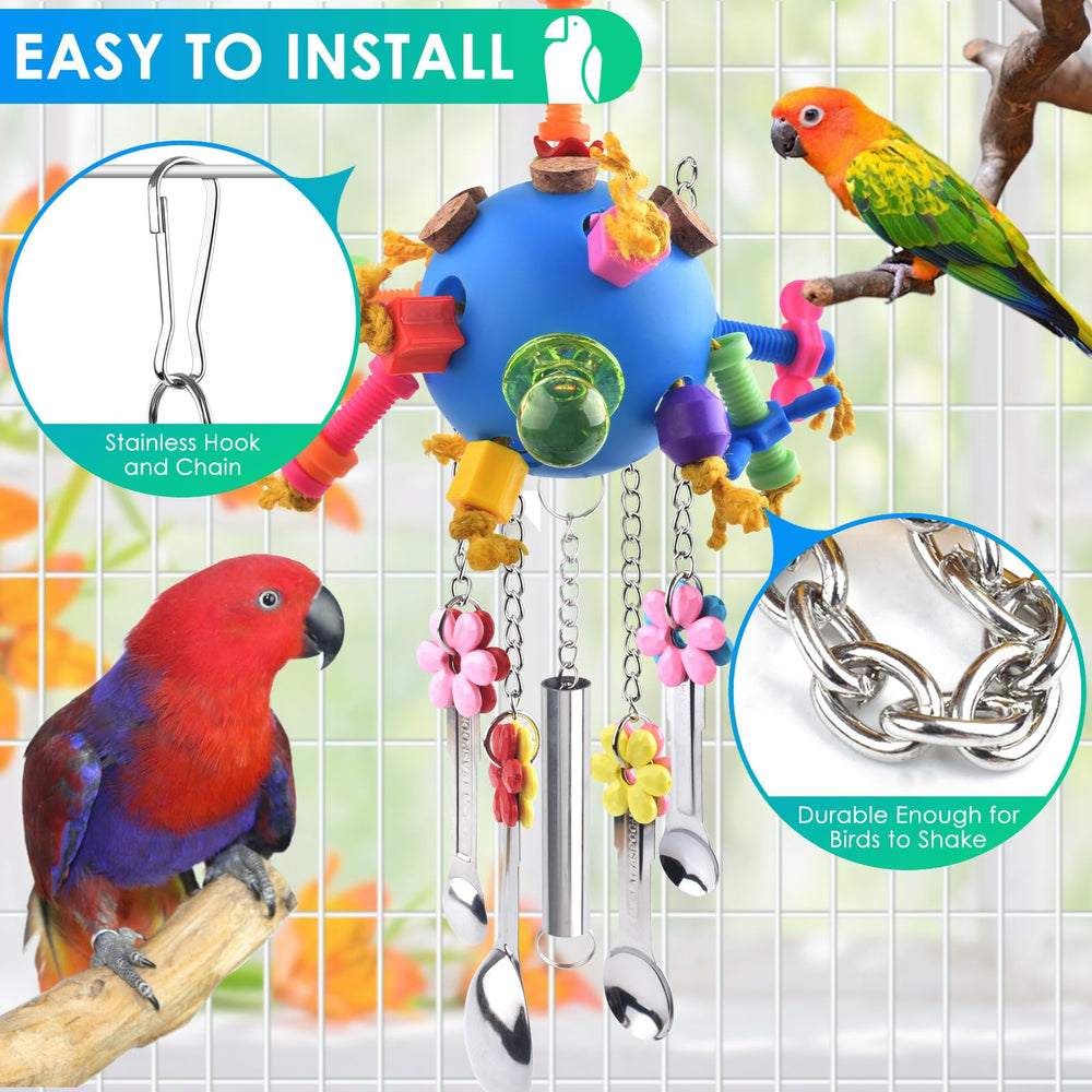 KATUMO stainless chain and hook enables easy cage hanging