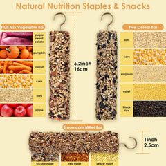 KATUMO bird treats crunch-sticks-parrot-2 offer flavorful variety for parrots.