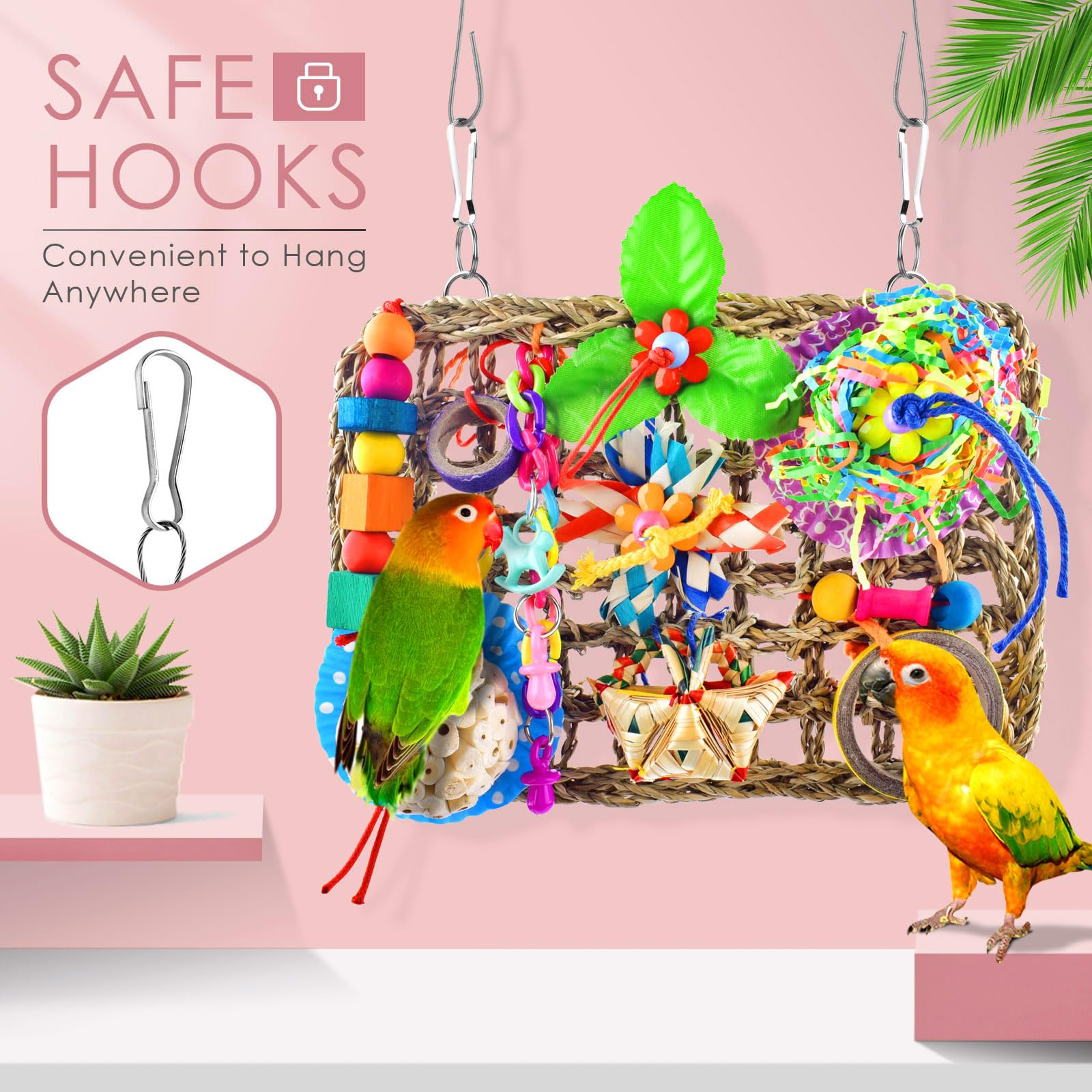 KATUMO chew toys relaxedly removable and rearrangeable for tailored play.
