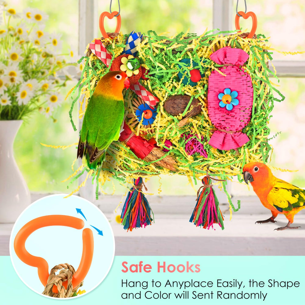KATUMO Corn ear piece adds snack-like interest and pecking.