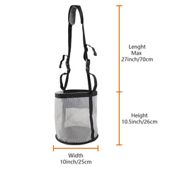 Kaulhp feed bag nose pad close-up supports gentle muzzle contact during meals.