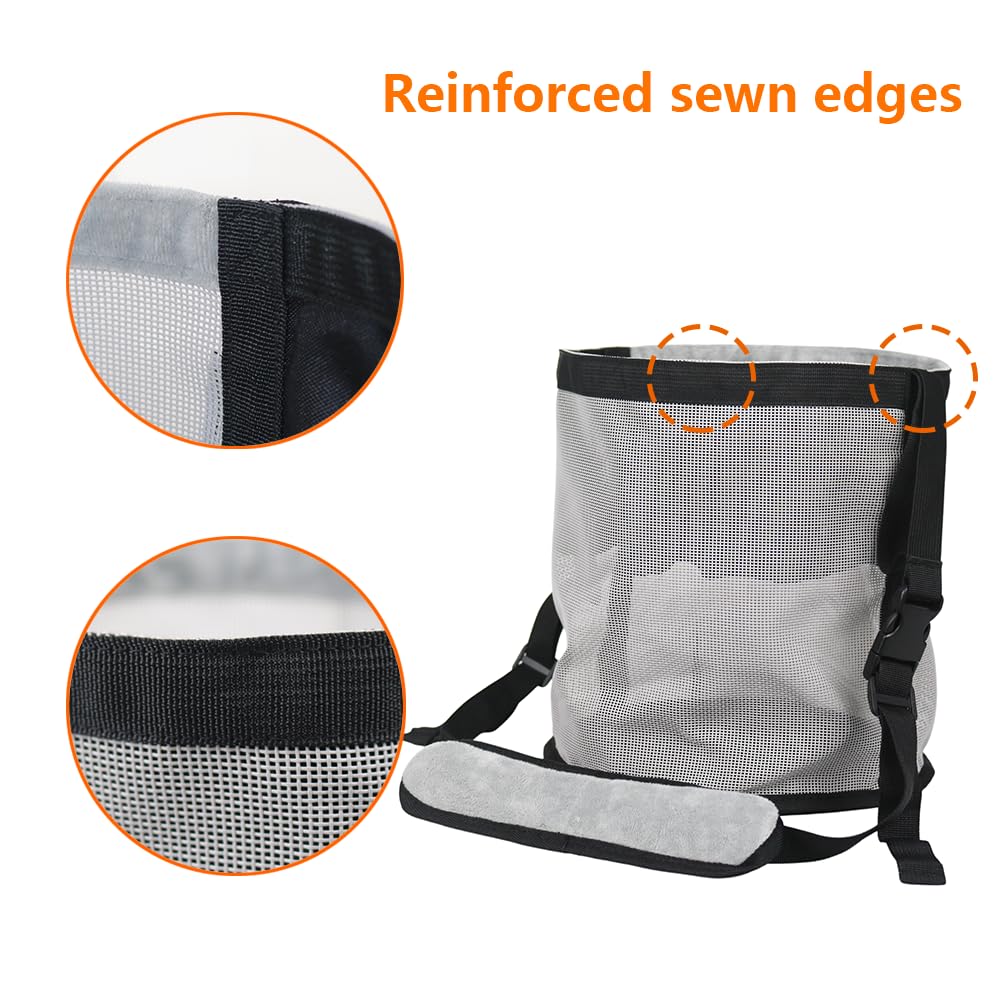 Kaulhp horse feed bag pack of 2 emphasizes value and versatility.