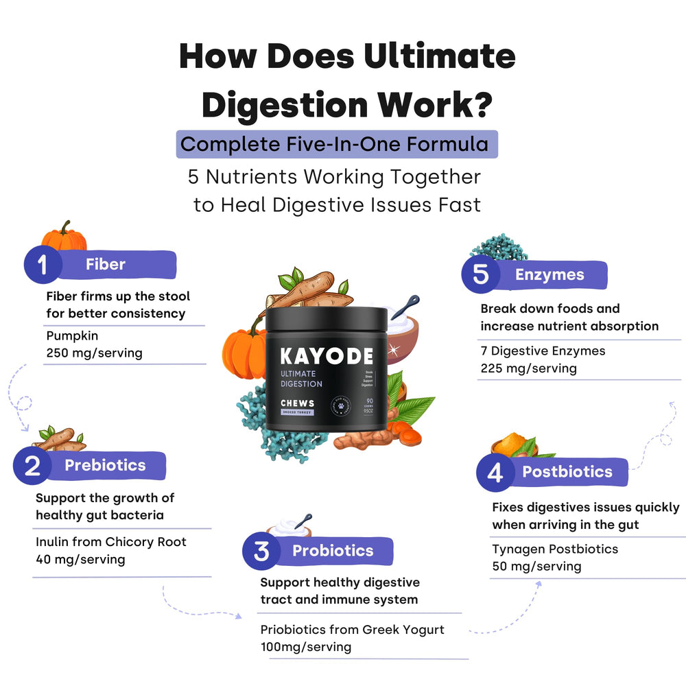 Kayode Ultimate Digestion bottle-label USA-made PhD-formulated