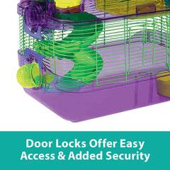 Kaytee CritterTrail Extreme Challenge Habitat removable petting zone invites interaction