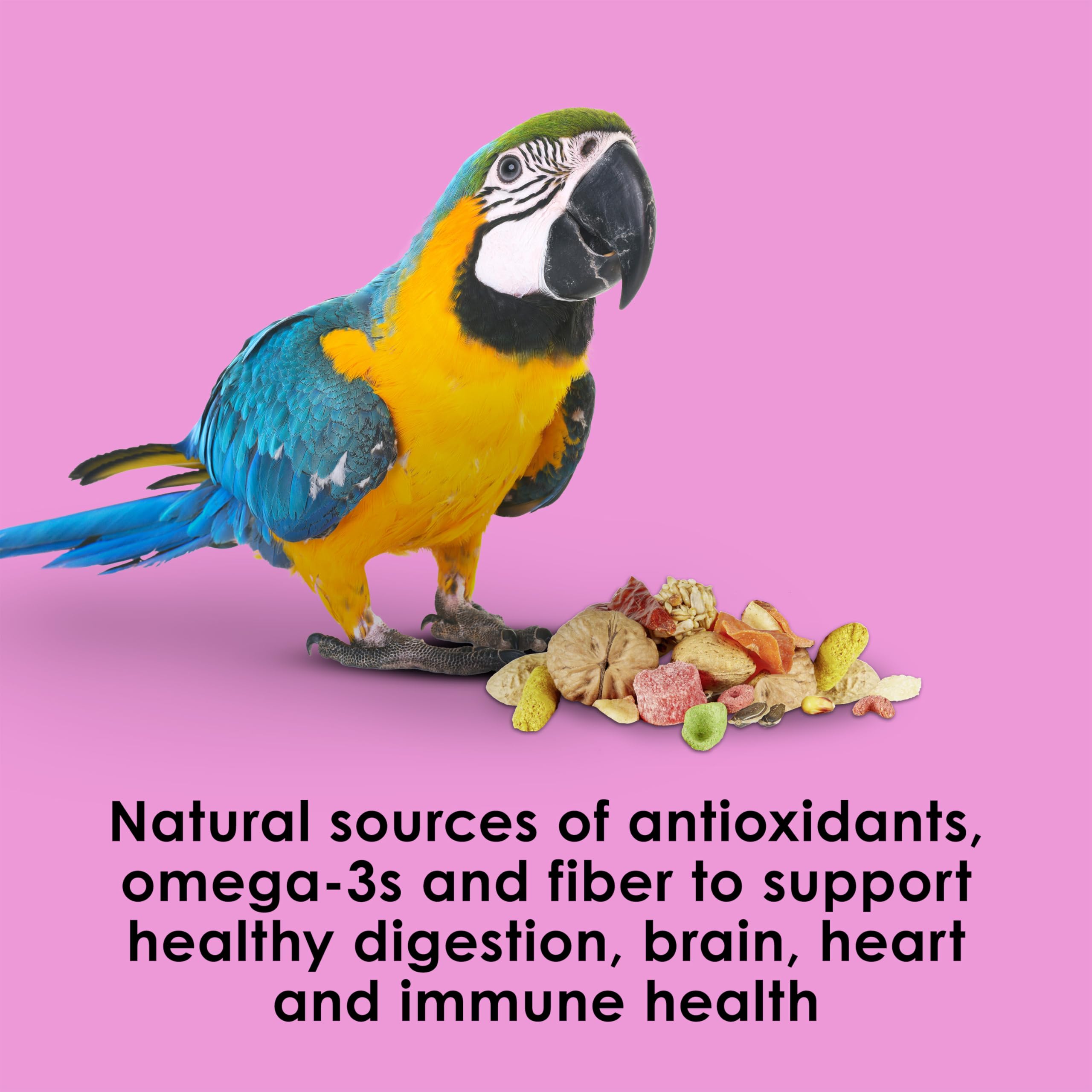 Kaytee Fiesta Big Bites probiotics and prebiotics aid gut balance