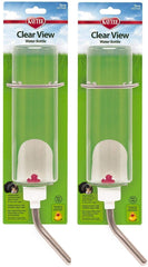 Kaytee water bottle 16oz with floating duck reminder for easy refills and clean habitats.