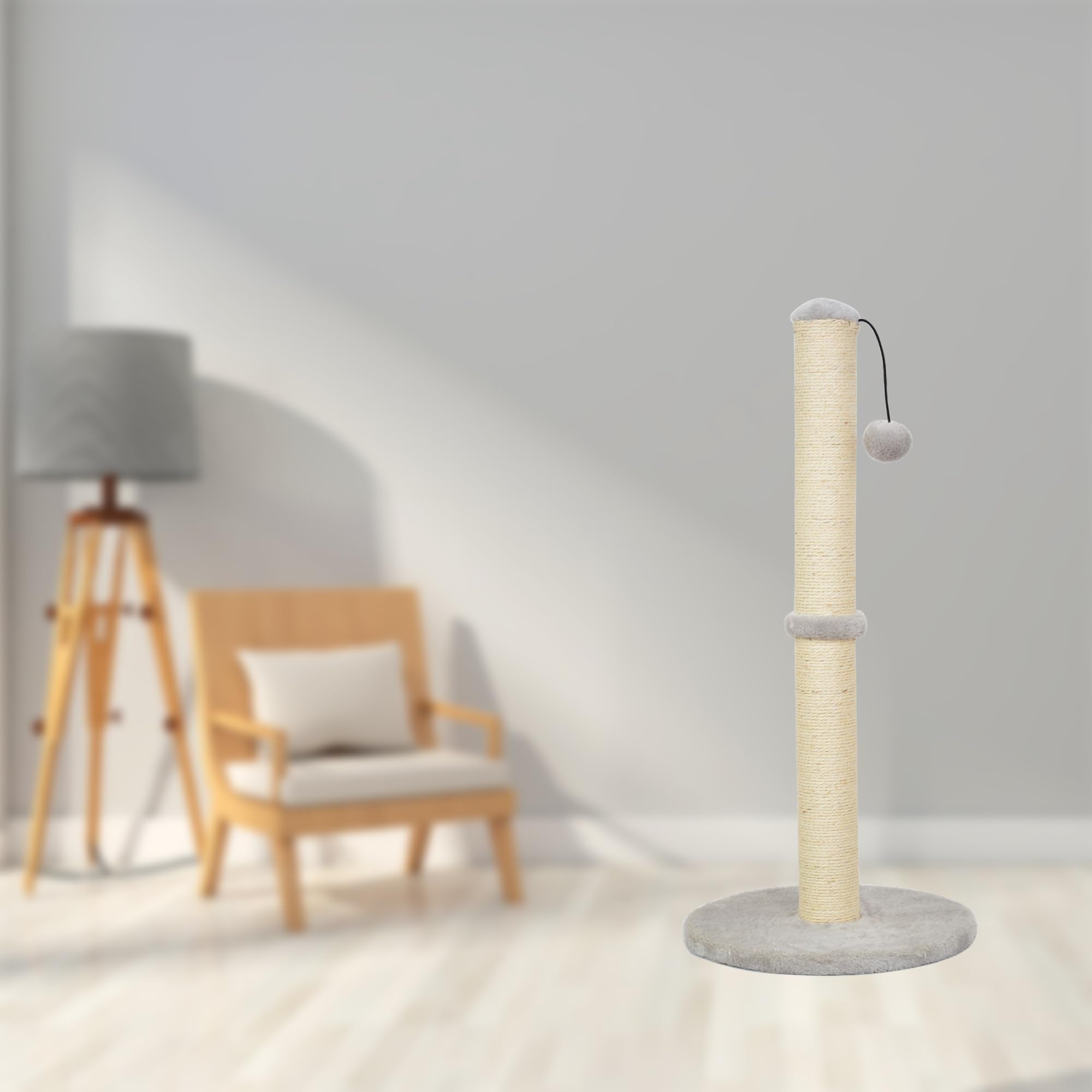 Kazura modern light-gray design blends with home decor.