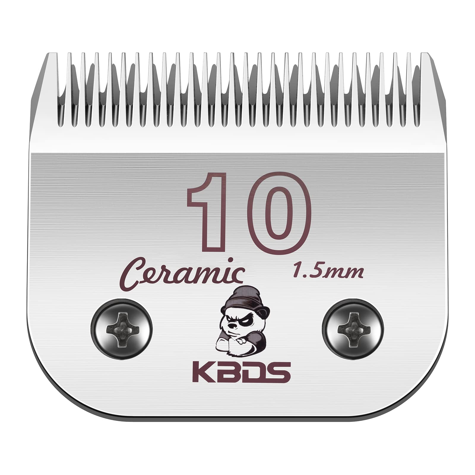 KBDS detachable ceramic pet blade size-10 closeup for precise trimming