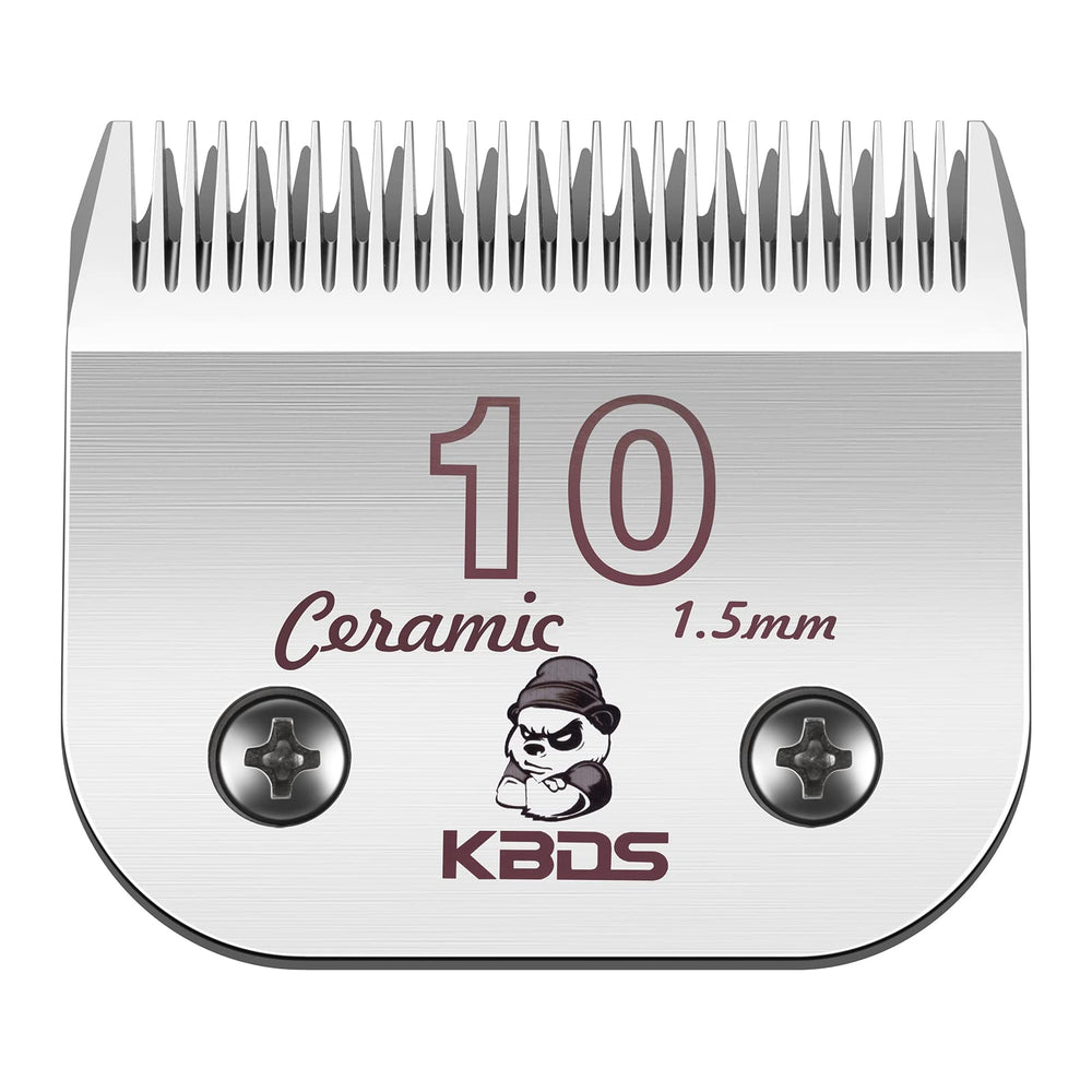 KBDS detachable ceramic pet blade size-10 closeup for precise trimming