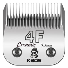 KBDS detachable ceramic pet clipper blades assembly showcasing versatile grooming