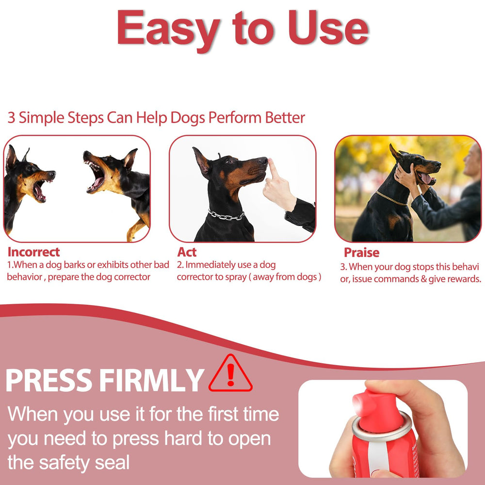 KDSZJDV Corrector Spray demo showing quick bark control and behavior redirection