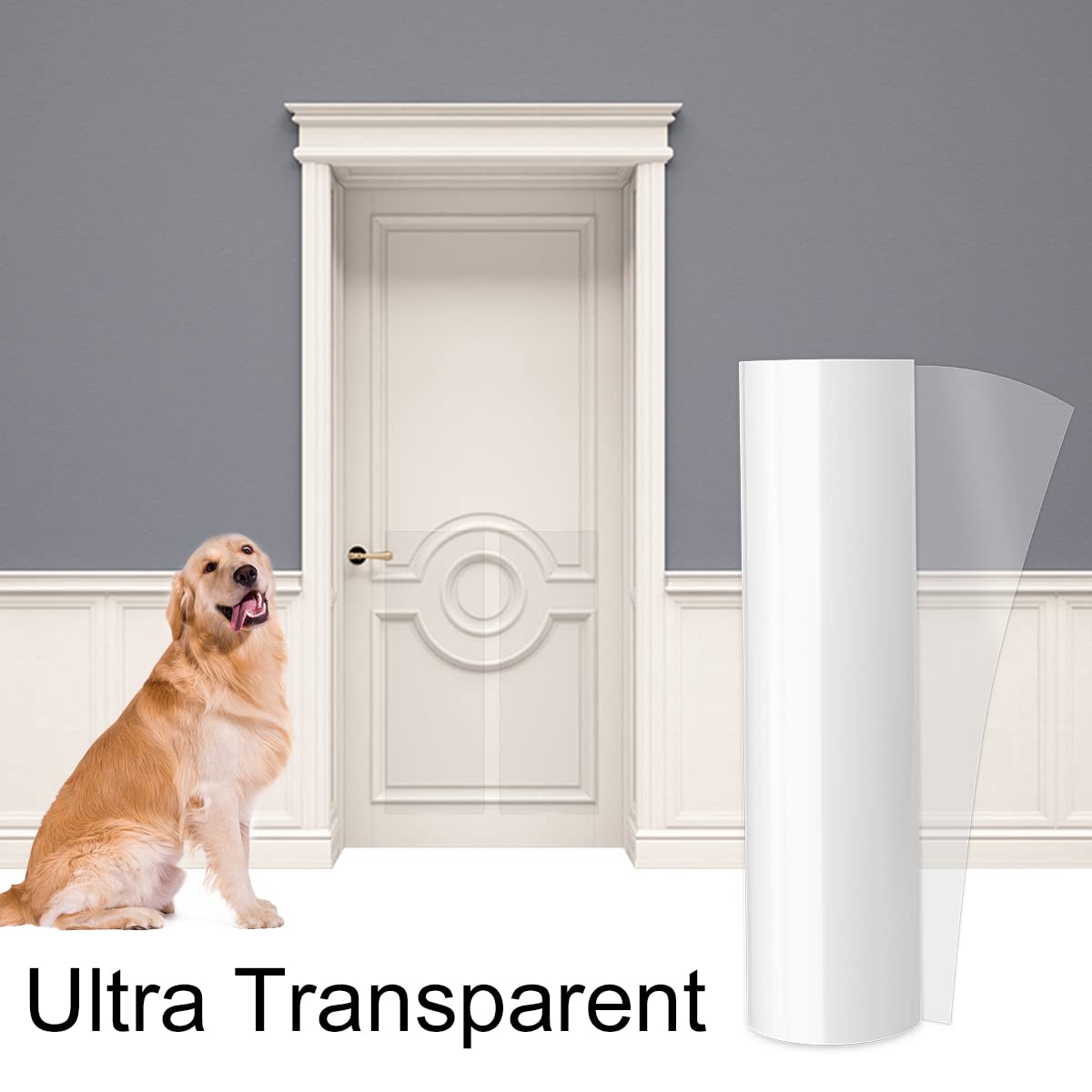 KEBE door scratch protector removal leaves no residue after long-term use