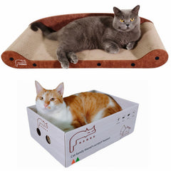 KEBKE cat-scratcher-24in-sofa provides durable scratching surface to protect furniture