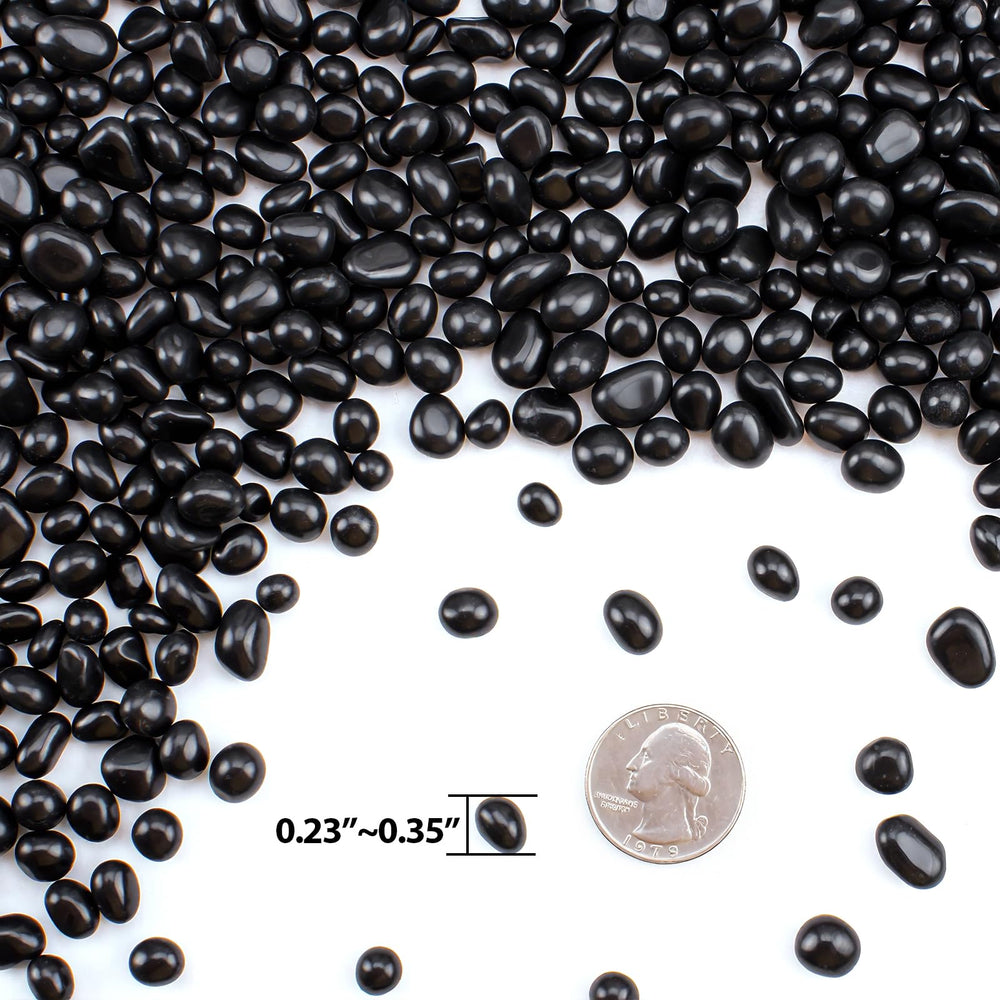 Keedolla aquarium gravel glass stones, non-toxic décor for fish tanks and plants.