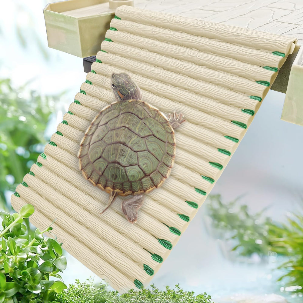 Keedolla turtle platform fits 30-gallon tanks and larger.